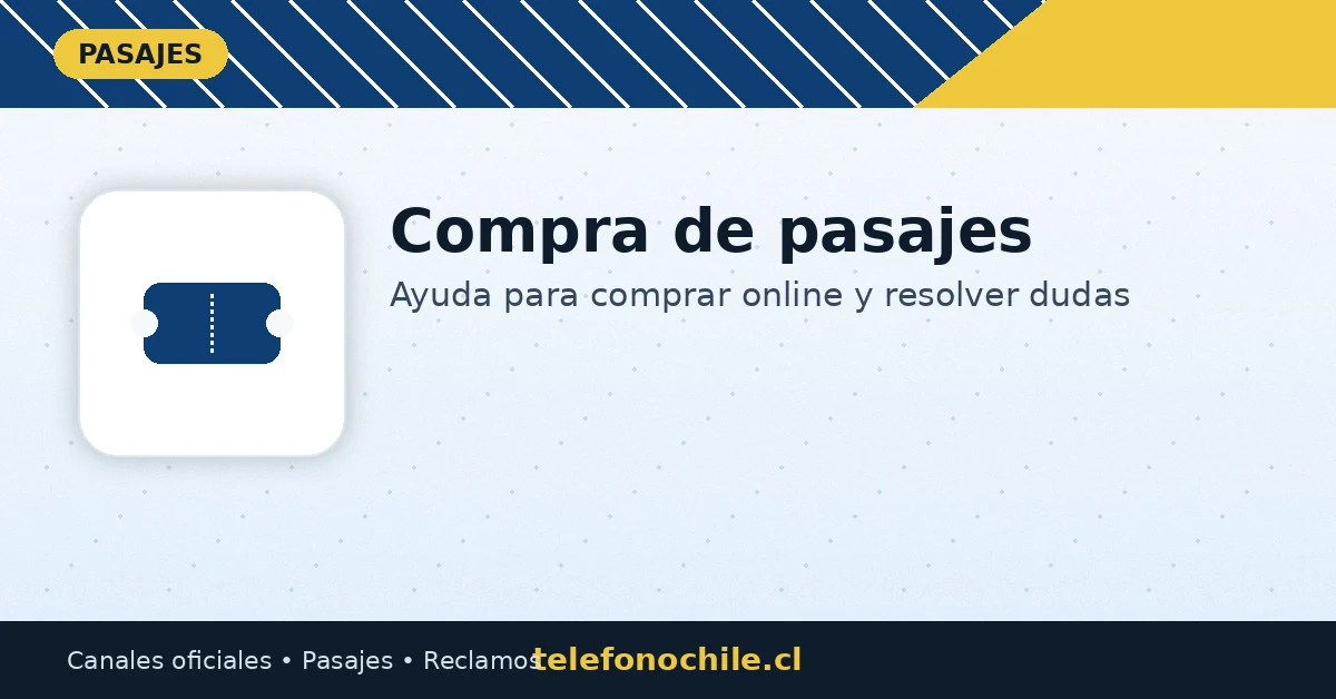 Compra de pasajes Buses Cruz del Sur por internet, ayuda y atención al cliente