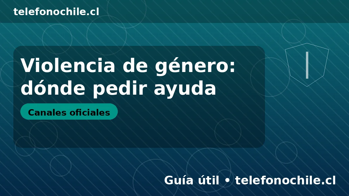 Violencia de género: dónde pedir ayuda y cómo contactar apoyo para mujeres