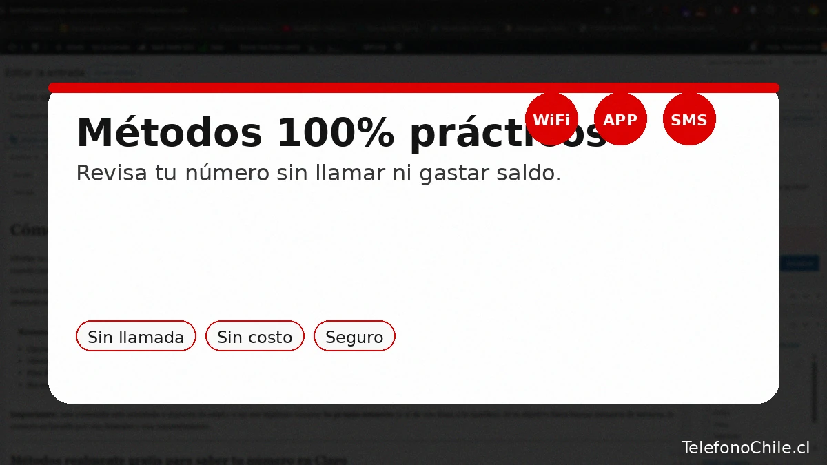Métodos gratis para saber tu número Claro sin llamar ni gastar saldo