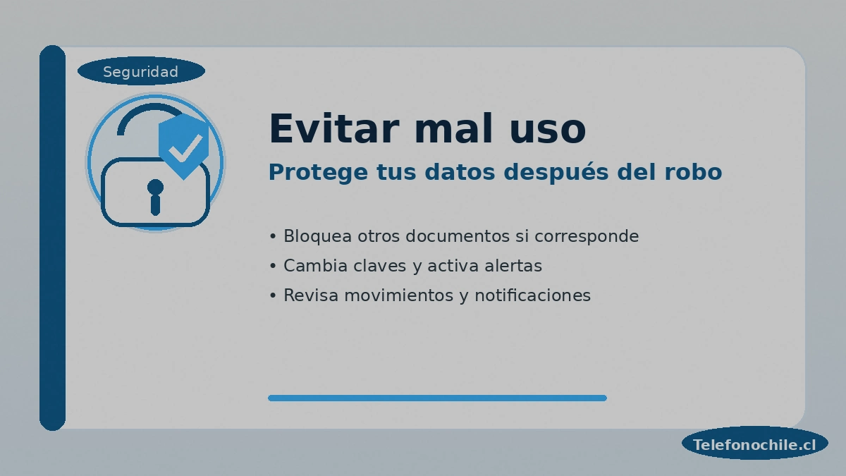 Cómo evitar el mal uso de una licencia robada en Chile: seguridad, bloqueo y consejos prácticos