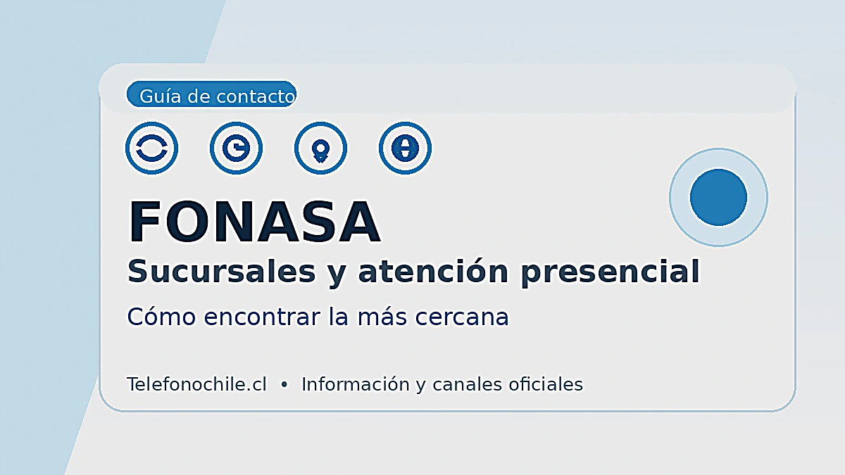 Sucursales FONASA: cómo encontrar la oficina más cercana y revisar horarios