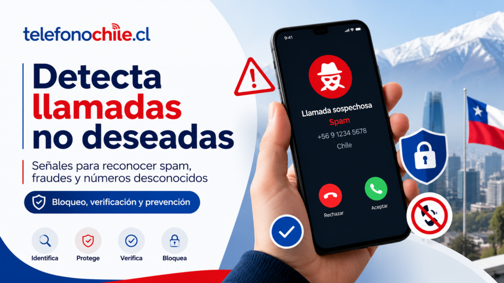 Cómo saber si un número es spam en Chile