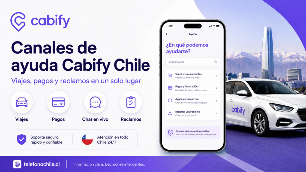 Cabify Chile reclamos