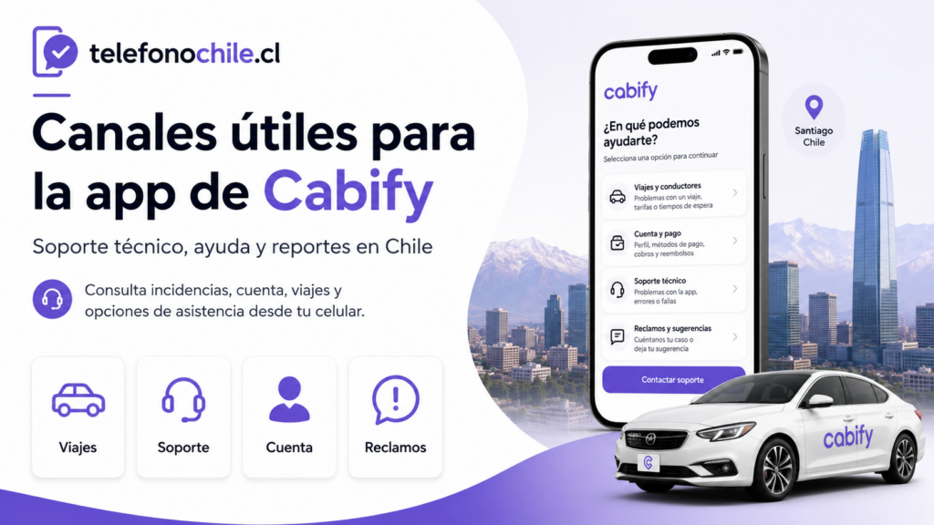 Teléfono Cabify Chile