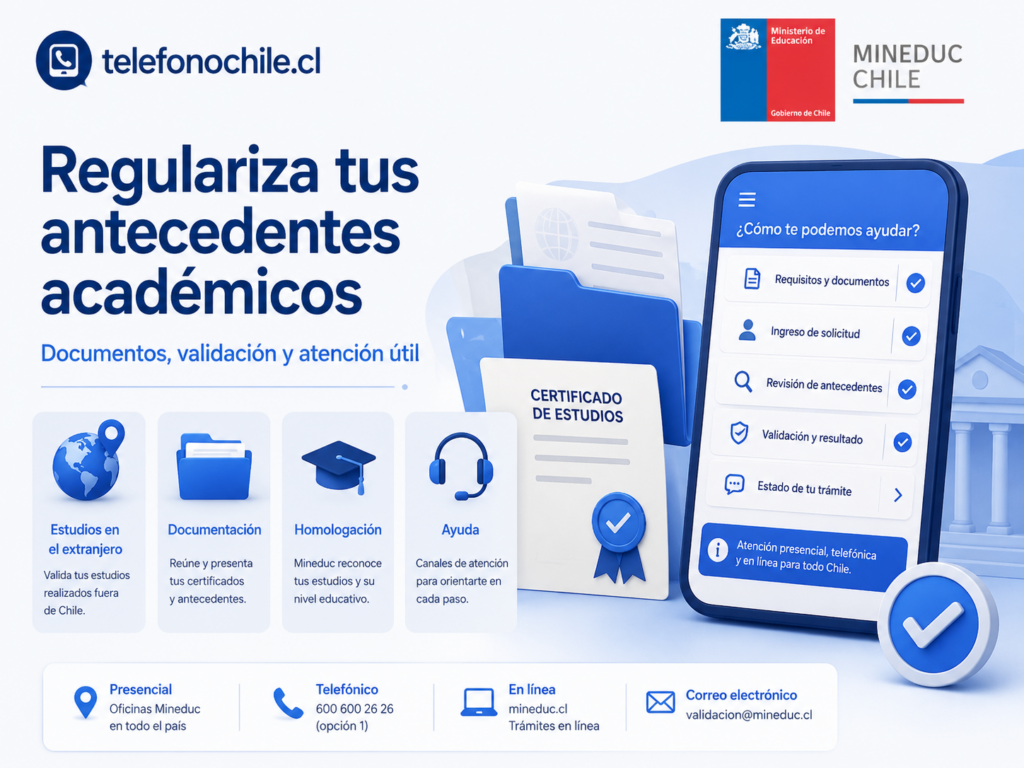 Teléfono Mineduc Chile