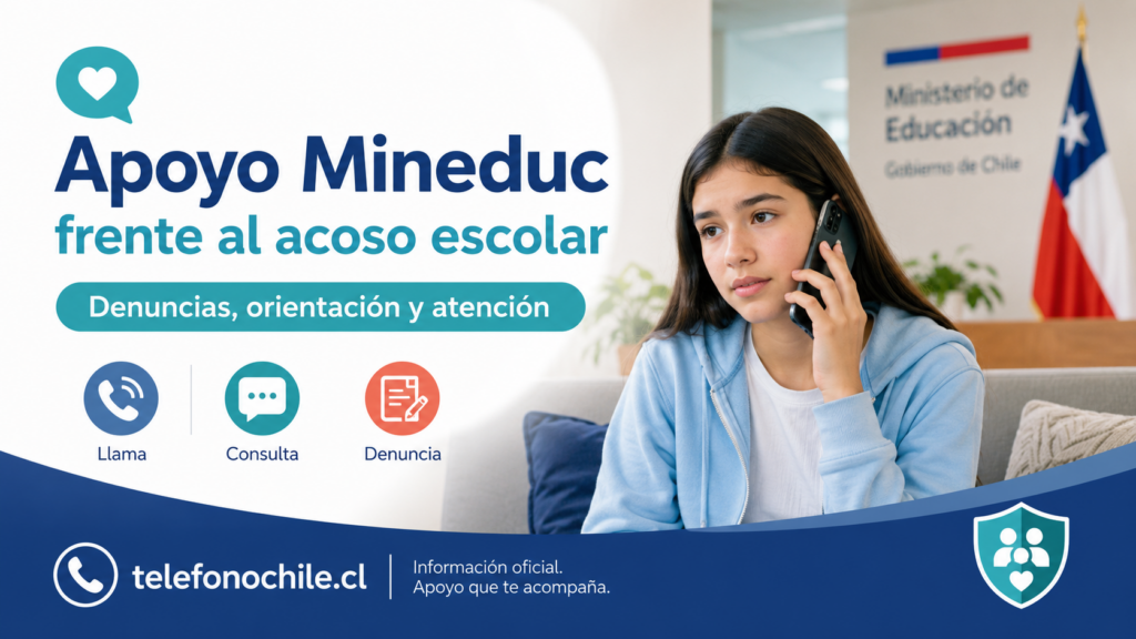 Teléfono Mineduc Chile denuncias