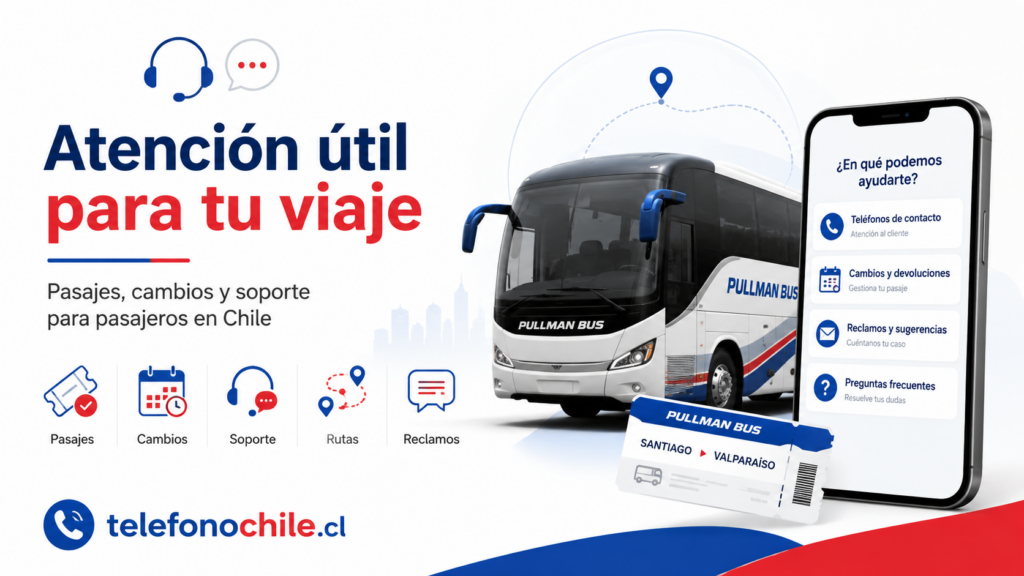 Teléfono Pullman Bus Chile