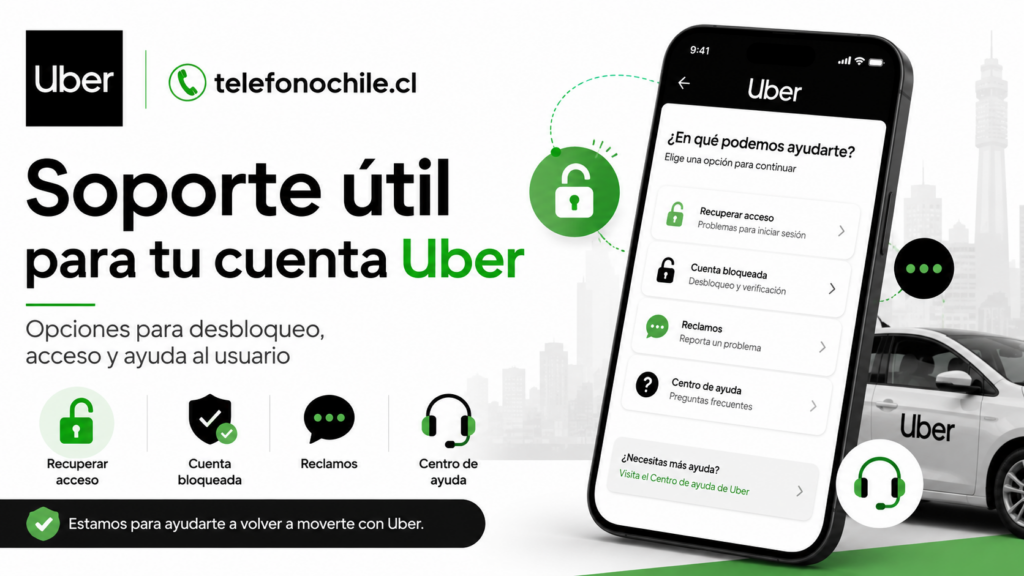 Uber Chile reclamos