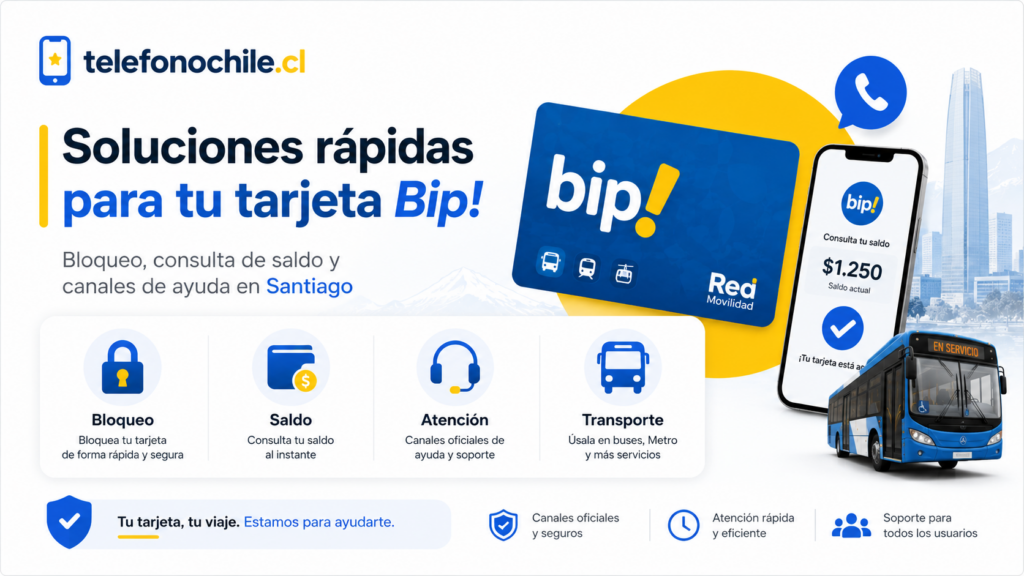 Tarjeta Bip! Santiago