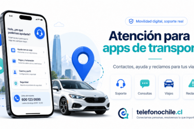 Apps de transporte en Chile