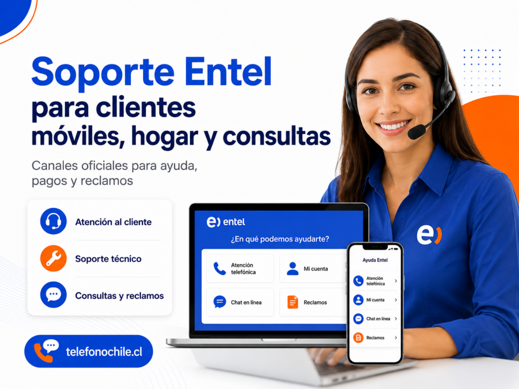 Cómo contactar el servicio al cliente de Entel Chile por teléfono