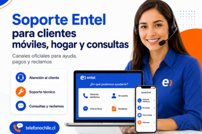 Cómo contactar el servicio al cliente de Entel Chile por teléfono