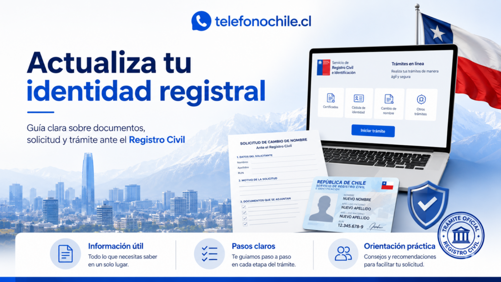 Cambio de nombre en Chile