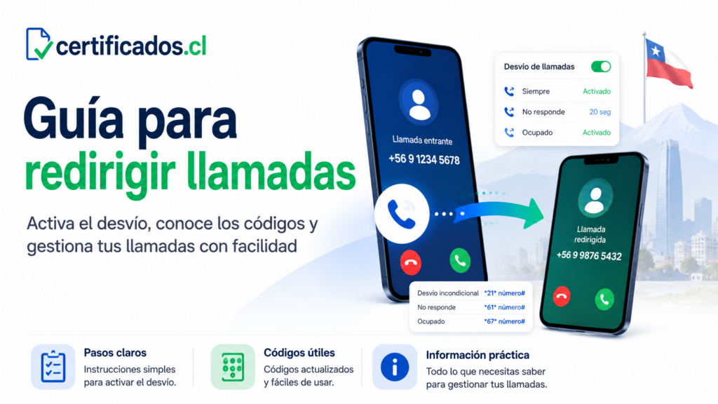 Desvío de llamadas en Chile
