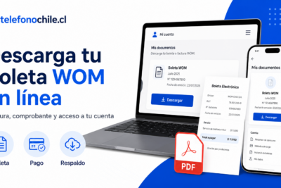 Duplicado de factura WOM