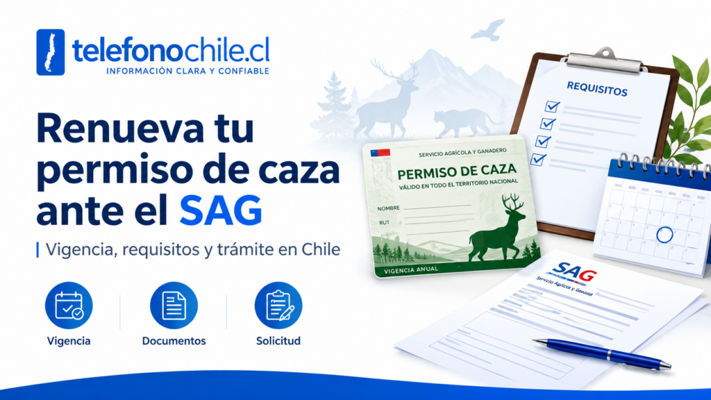 Permiso de caza en Chile