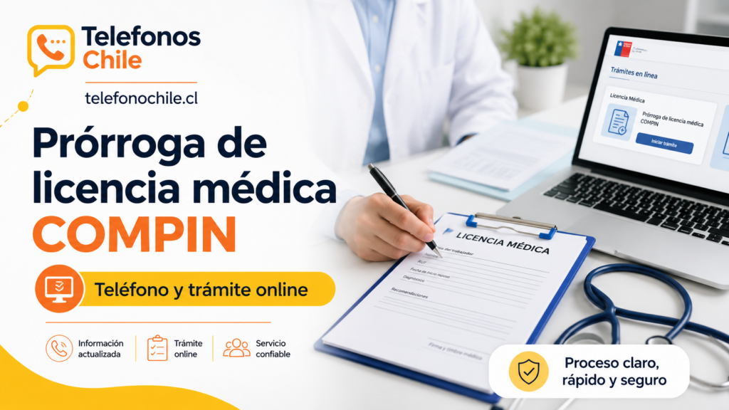 Prórroga de licencia médica COMPIN