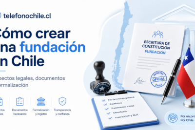 Registrar una fundación en Chile
