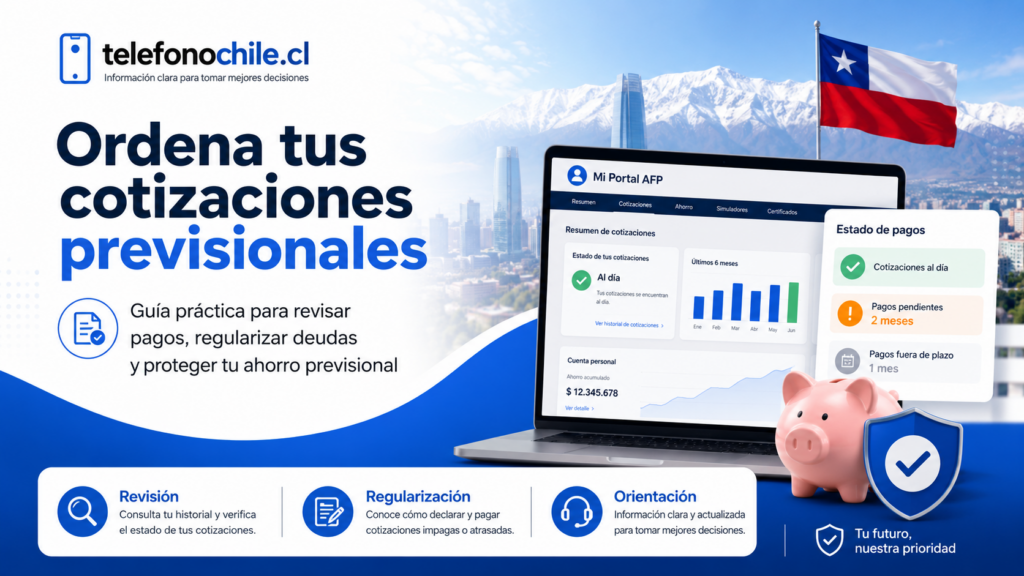 Regularizar cotizaciones AFP en Chile