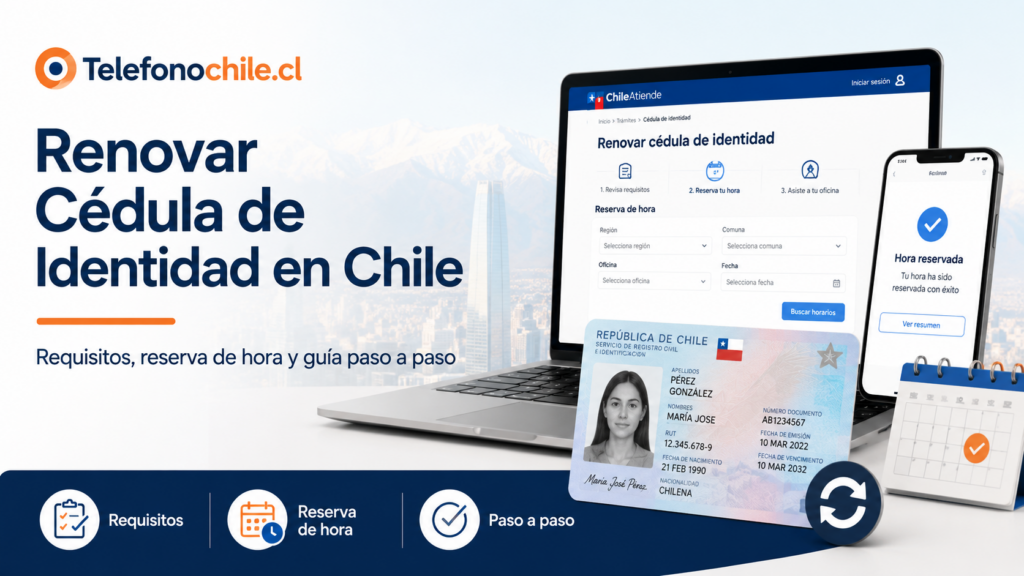 Renovar cédula de identidad