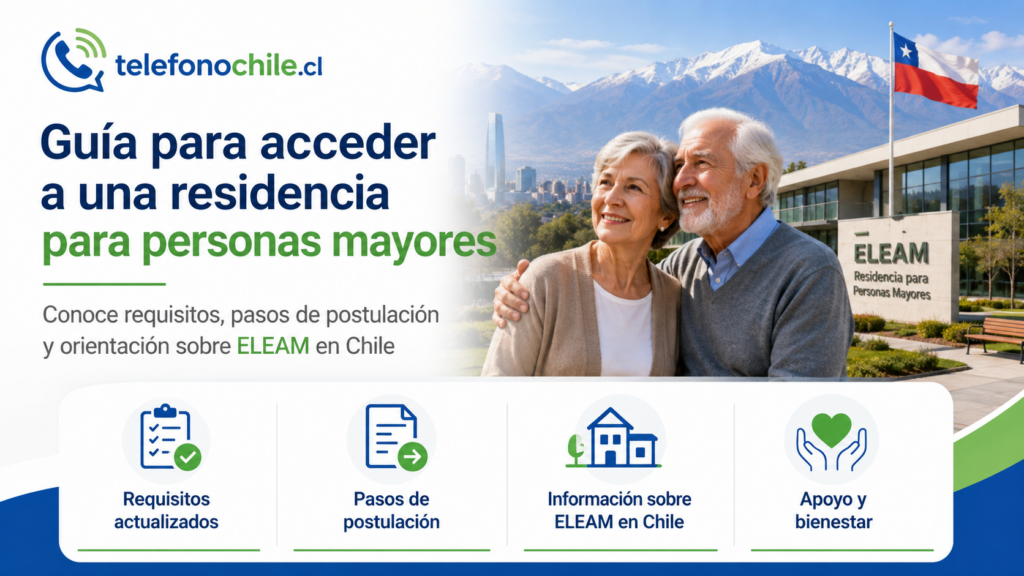 Residencia para adultos mayores en Chile
