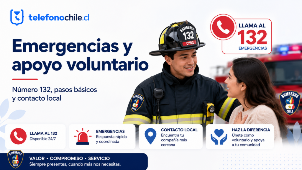 bomberos teléfono