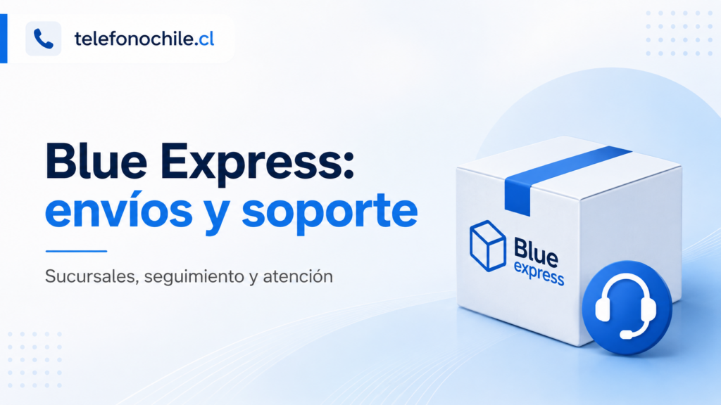 Blue Express Chile: teléfonos, seguimiento de envíos, sucursales y reclamos