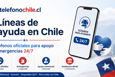 Líneas de ayuda en Chile