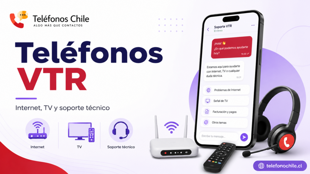 Teléfonos VTR