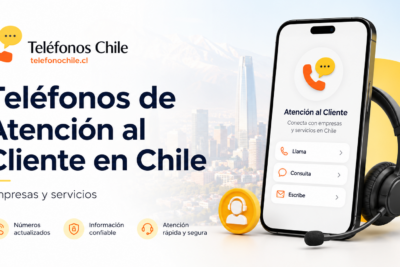Teléfonos de Atención al Cliente en Chile (empresas y servicios)