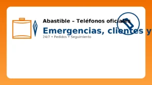 Abastible: teléfonos oficiales para emergencias, clientes y ventas