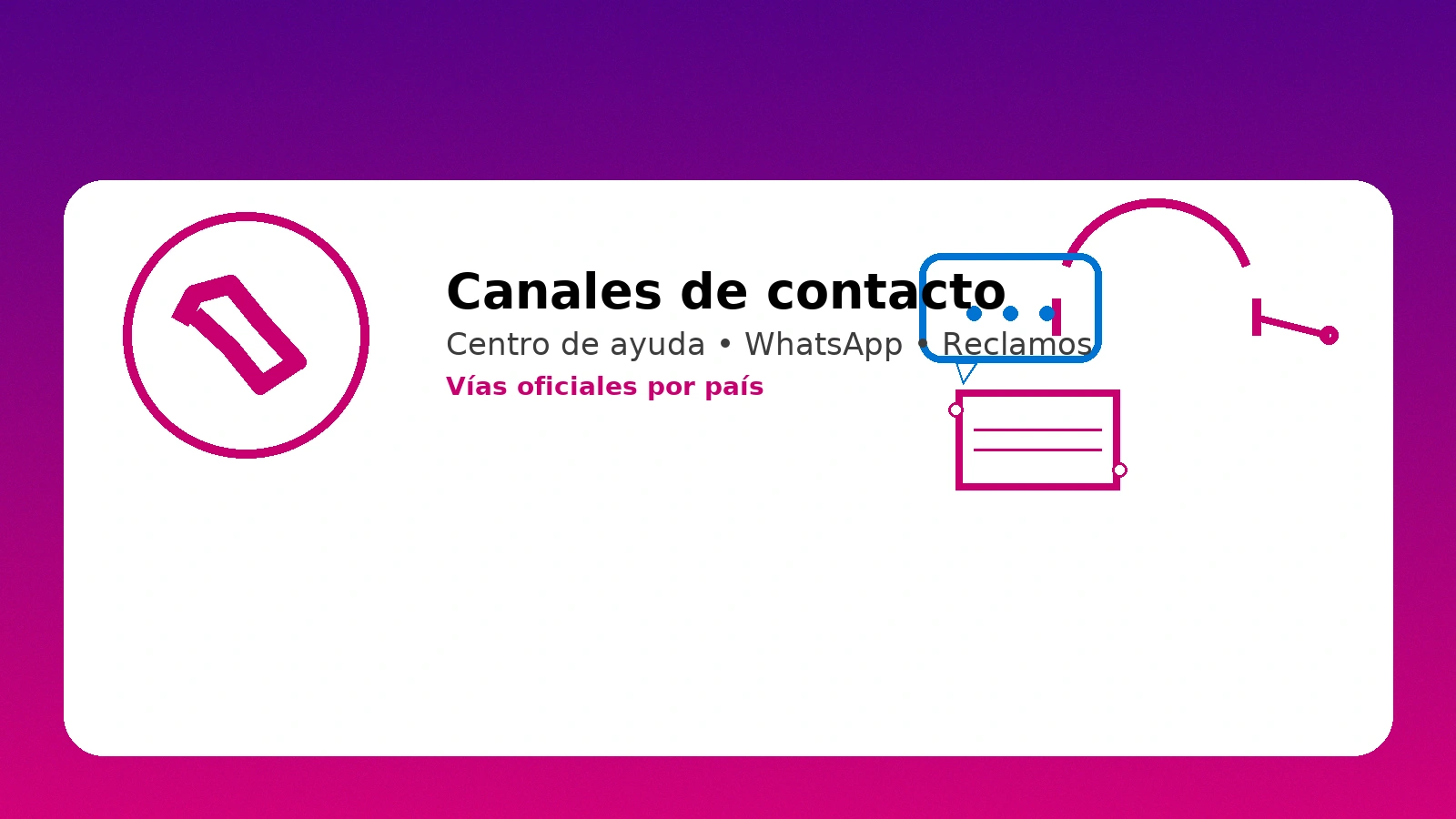Canales de contacto de LATAM: centro de ayuda, WhatsApp y reclamos