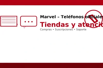 Marvel: teléfonos oficiales para tiendas y atención