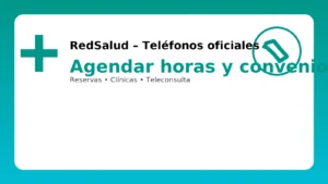 RedSalud: teléfonos oficiales para agendar horas y convenios