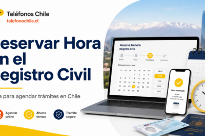 reservar hora en el Registro Civil