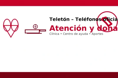 Teletón: teléfonos oficiales para atención y donaciones