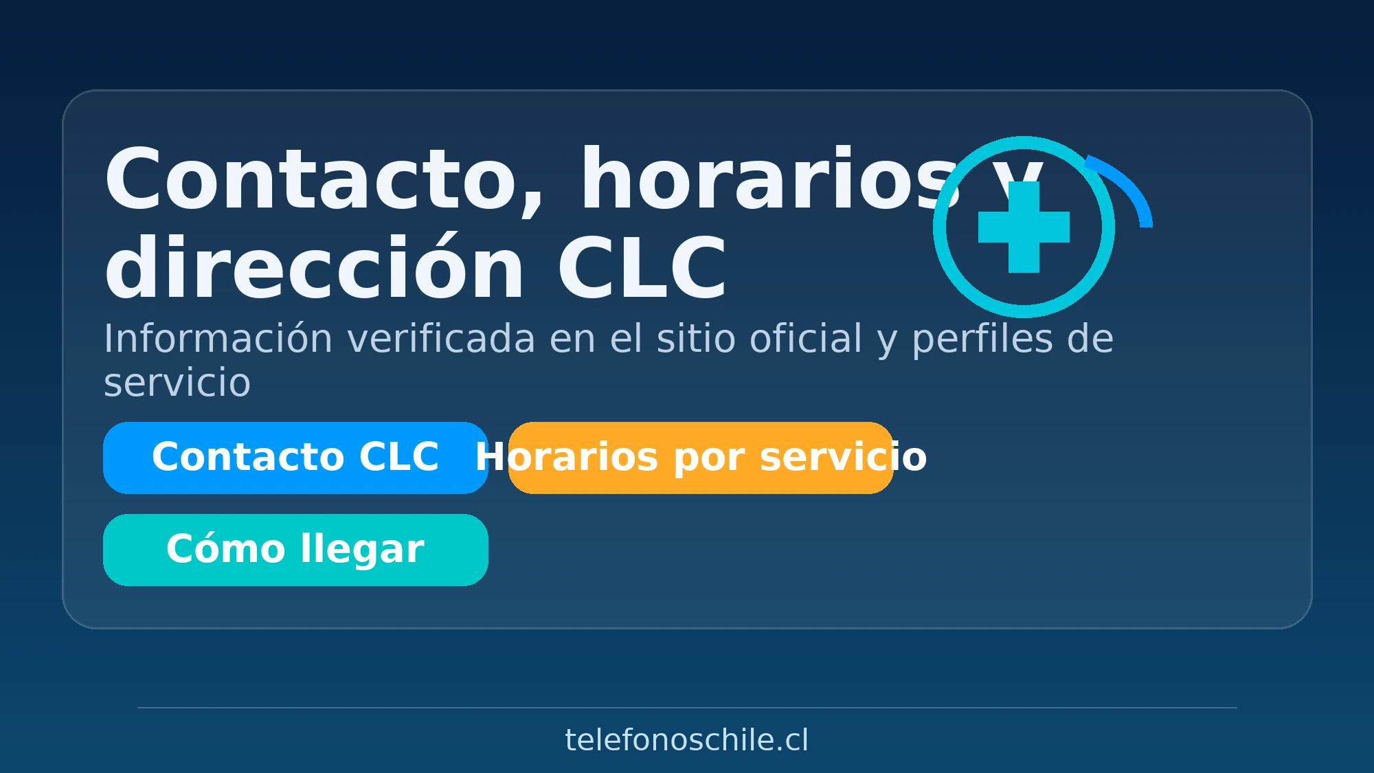 Contacto, horarios y dirección de Clínica Las Condes: cómo llegar y atención por servicio – telefonoschile.cl