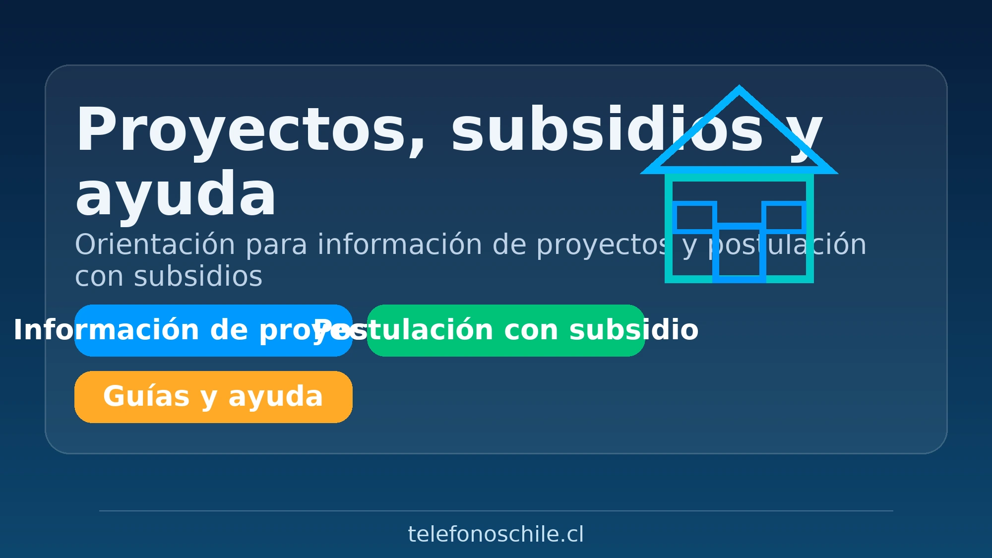 Proyectos, subsidios y ayuda en Conavicoop: información para postulación y consultas – telefonoschile.cl