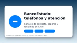 Teléfonos de BancoEstado para atención al cliente y soporte en Chile