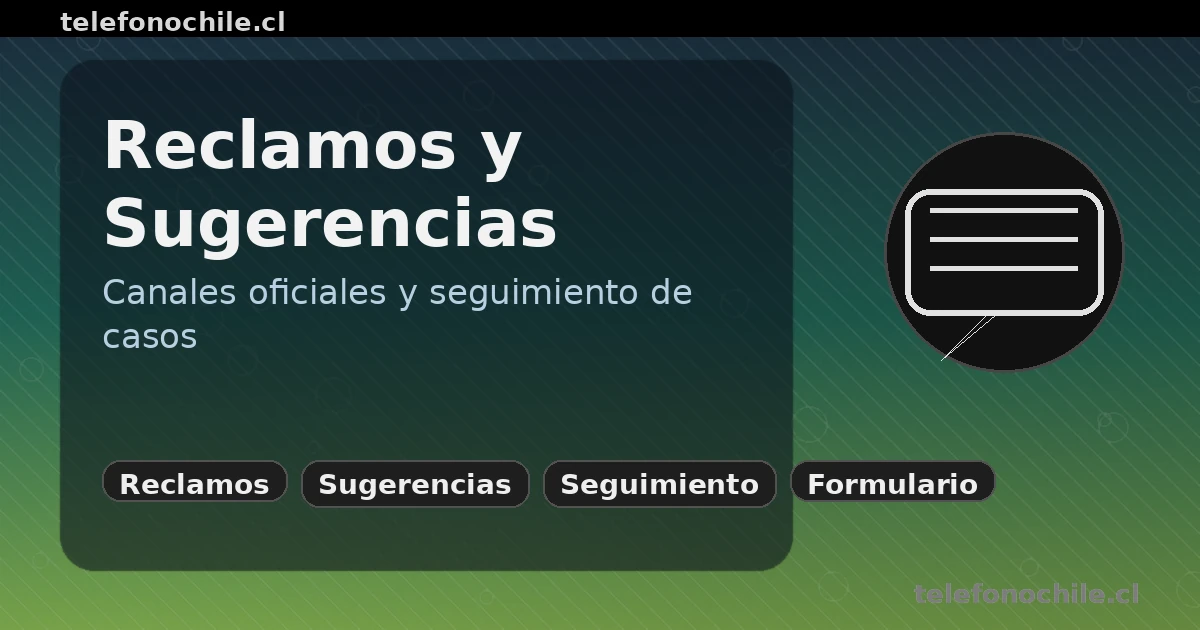 Reclamos Vespucio Norte: canales oficiales y seguimiento de solicitudes