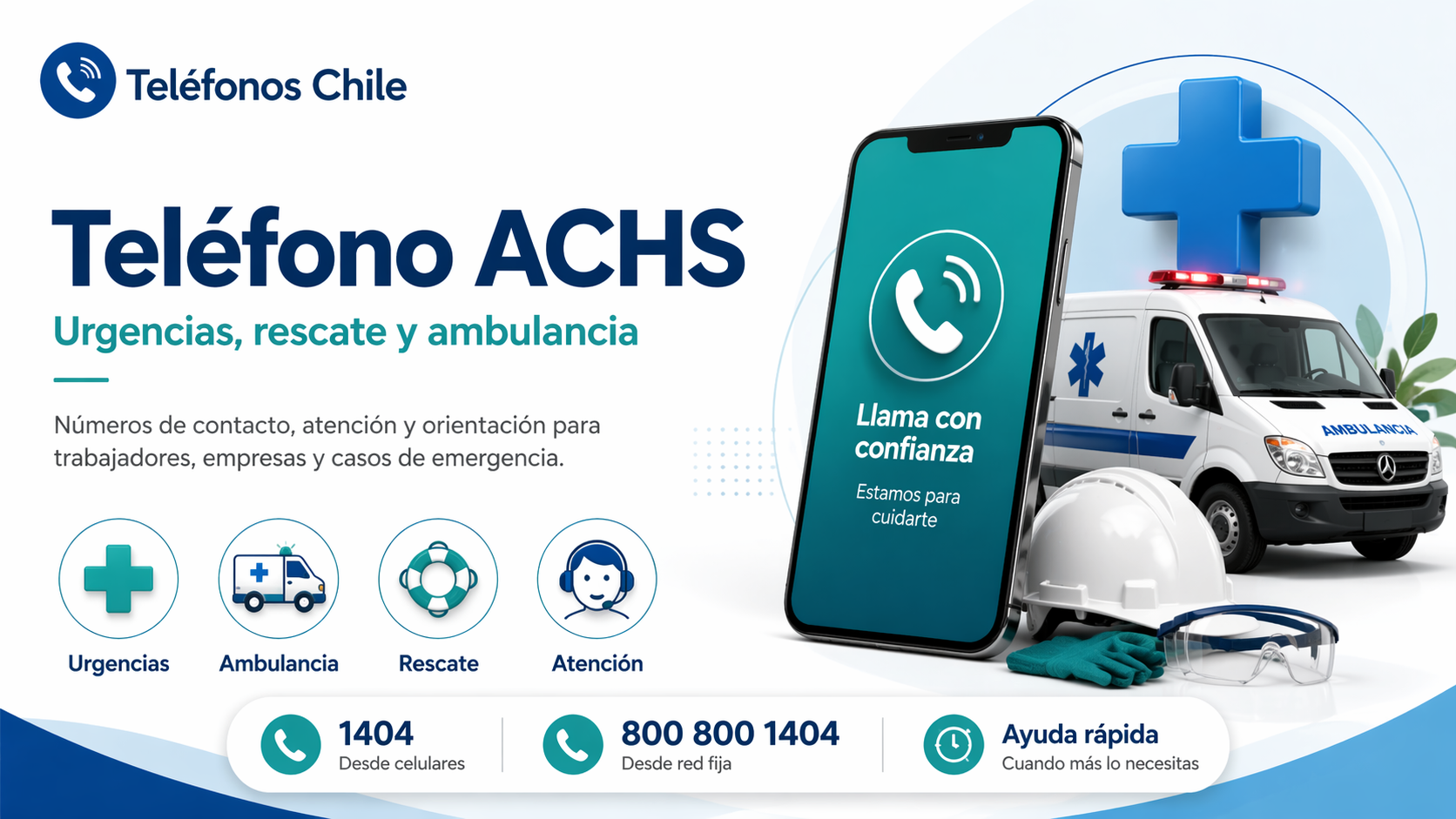 Accidente de trayecto y atención ACHS