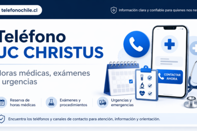Canales de UC CHRISTUS según lo que necesitas