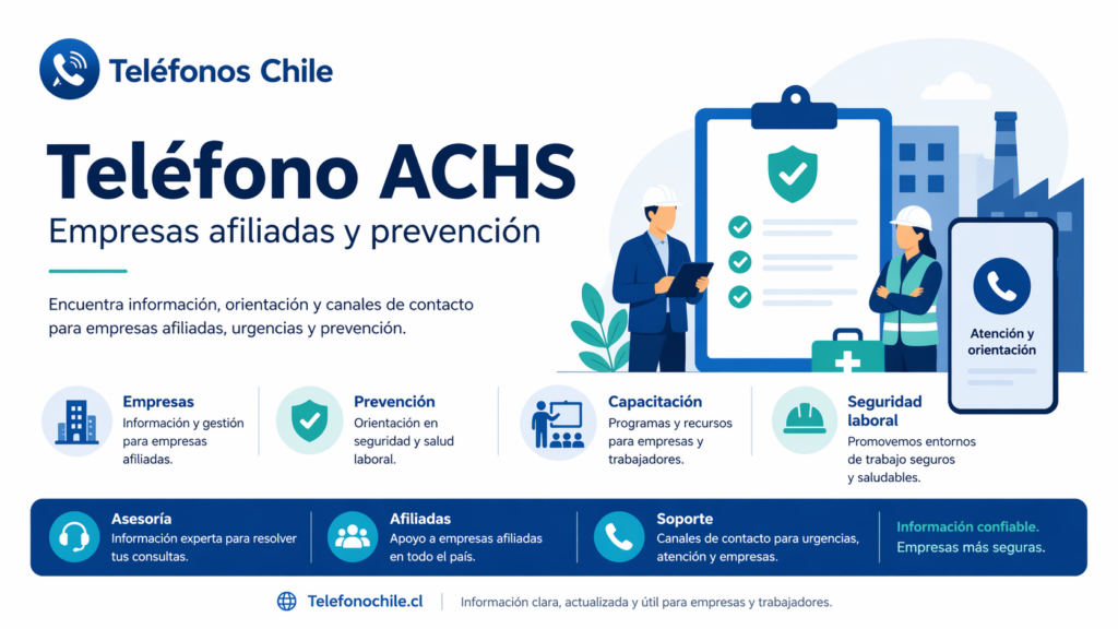 Canales de atención ACHS según el problema