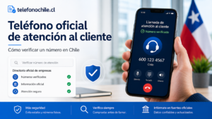 Cómo saber si un teléfono de atención al cliente es oficial en Chile