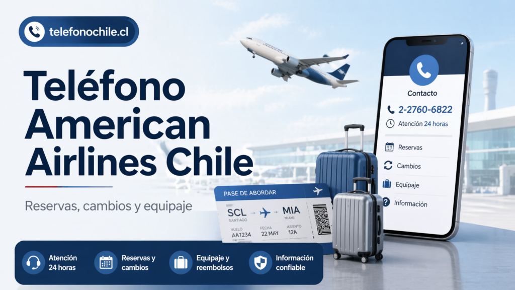 Teléfono American Airlines Chile