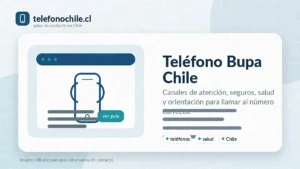 Teléfono Bupa Chile para atención de clientes, seguros, salud y orientación de contacto