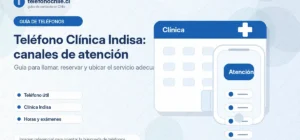Teléfono Clínica Indisa canales de atención, reserva de hora, urgencias y exámenes en telefonochile.cl