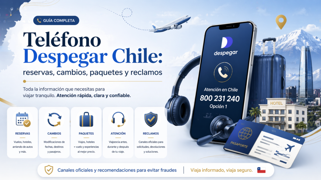 teléfono despegar chile