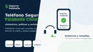 Teléfono Seguros Falabella Chile para consultas de siniestros, pólizas, asistencia y atención al cliente.