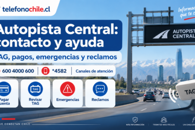Teléfono Autopista Central